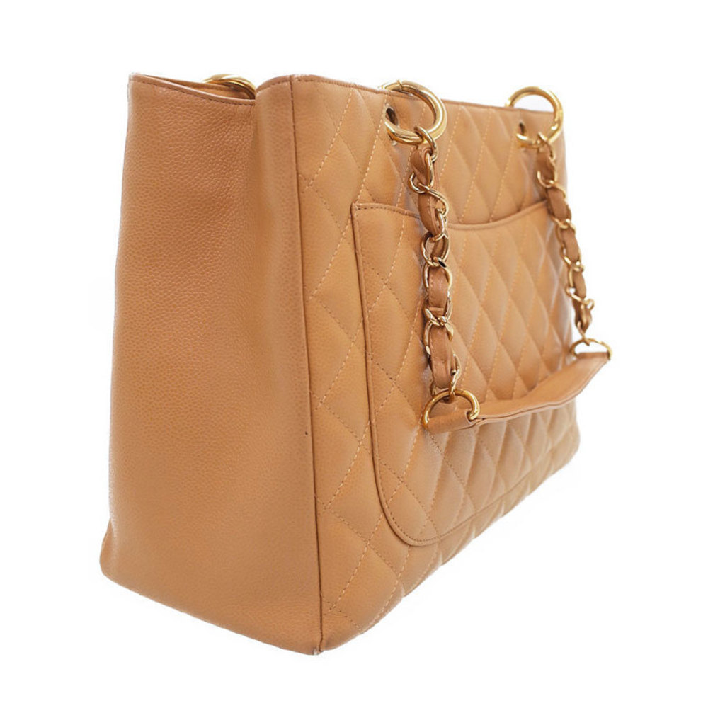 Chanel Quilted Bag Tote Chain Matelasse